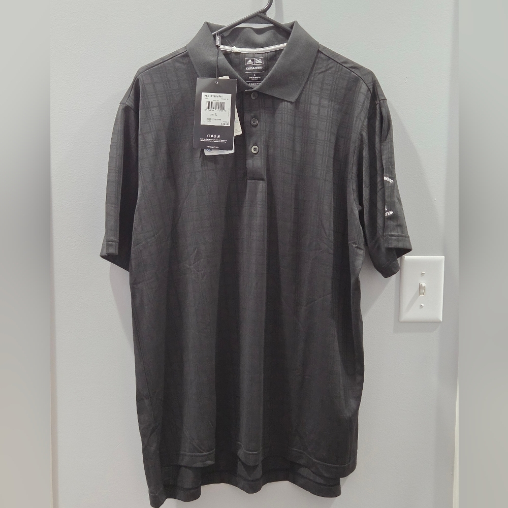 NWT Adidas Gold Shirt. Large